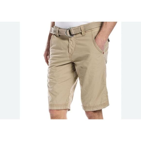 Timezone Men’s Chino Cotton Shorts/Style RussellTZ/ Sz 38 Light Beige - Picture 1 of 7